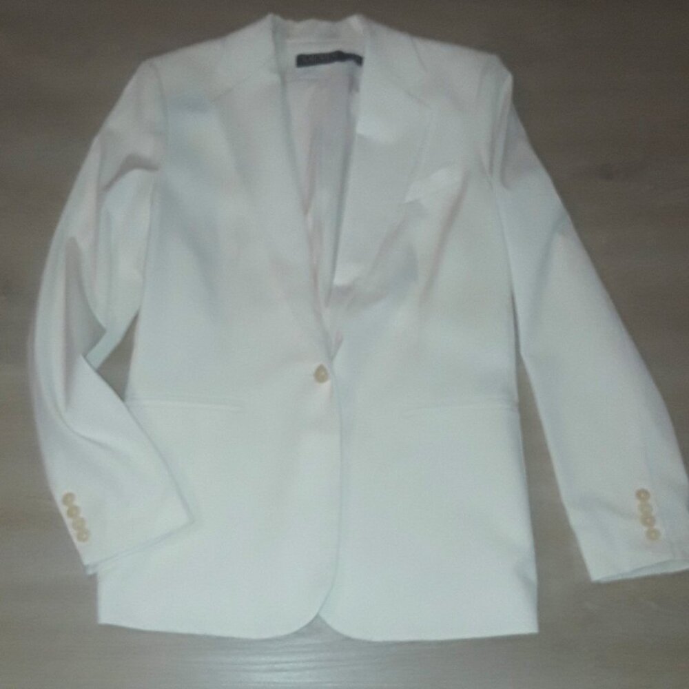 NEW Ralph Lauren classic creamy white blazer (orig. $325 plus tax)